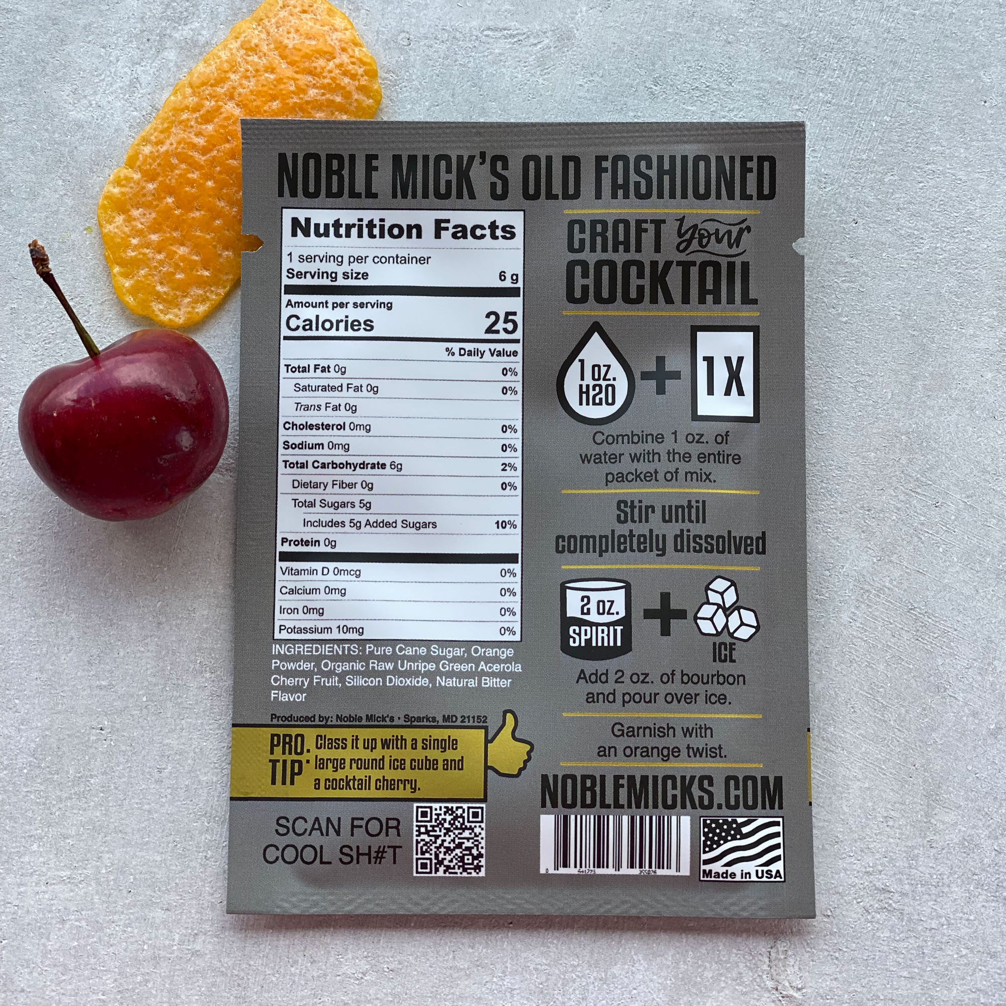 Single Serve Craft Cocktail
