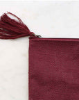 Jute Zipper Pouch