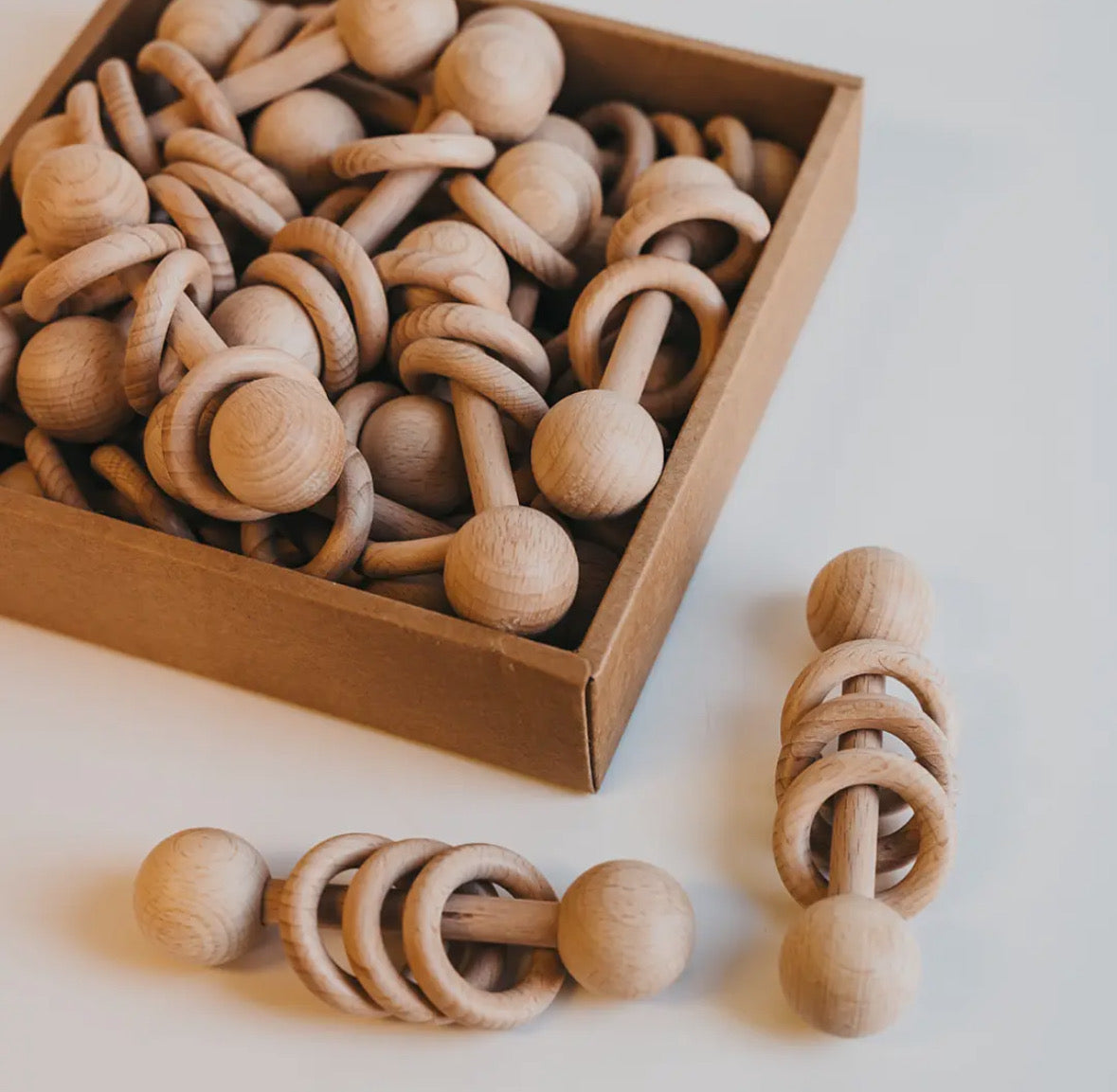 Wooden Ring Rattle