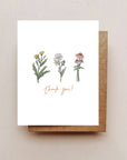 Wildflower Thank You Card