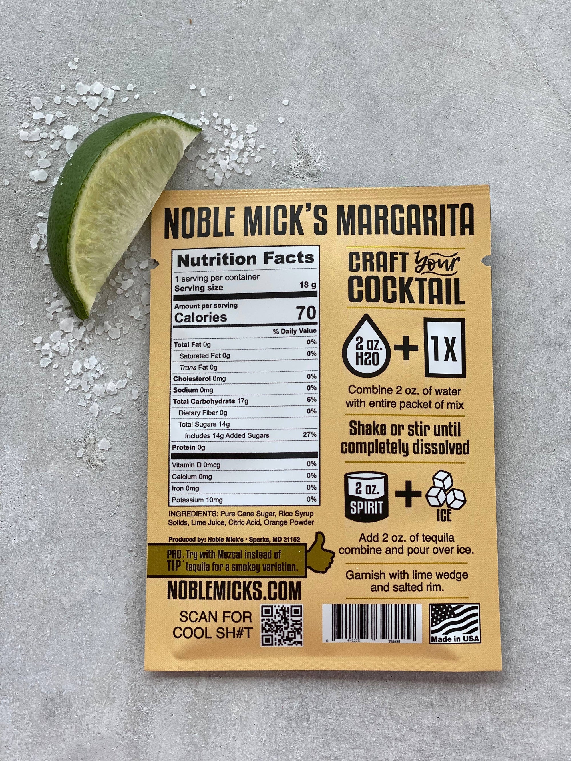 Single Serve Craft Cocktail