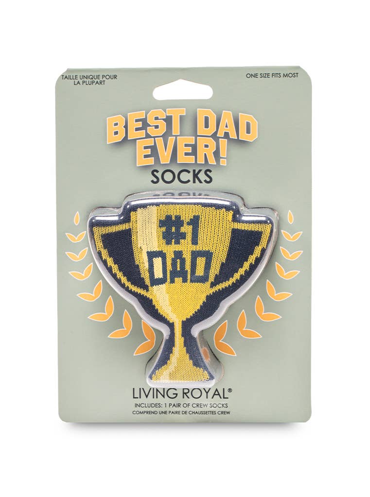 3D Packaged Crew Socks - Adult