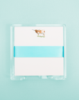 Texas Longhorn Square Desk Set