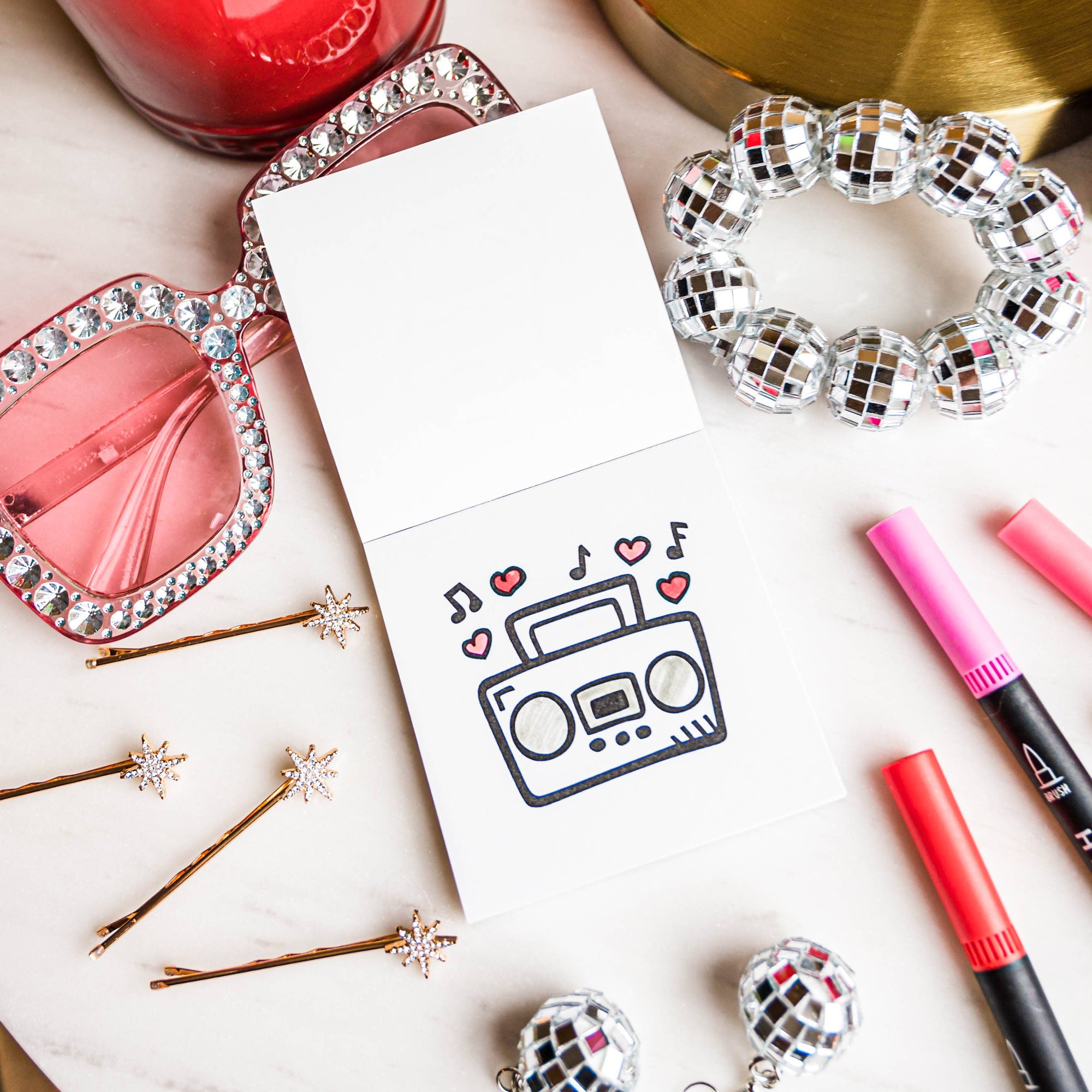 XOXO Mini Coloring Book