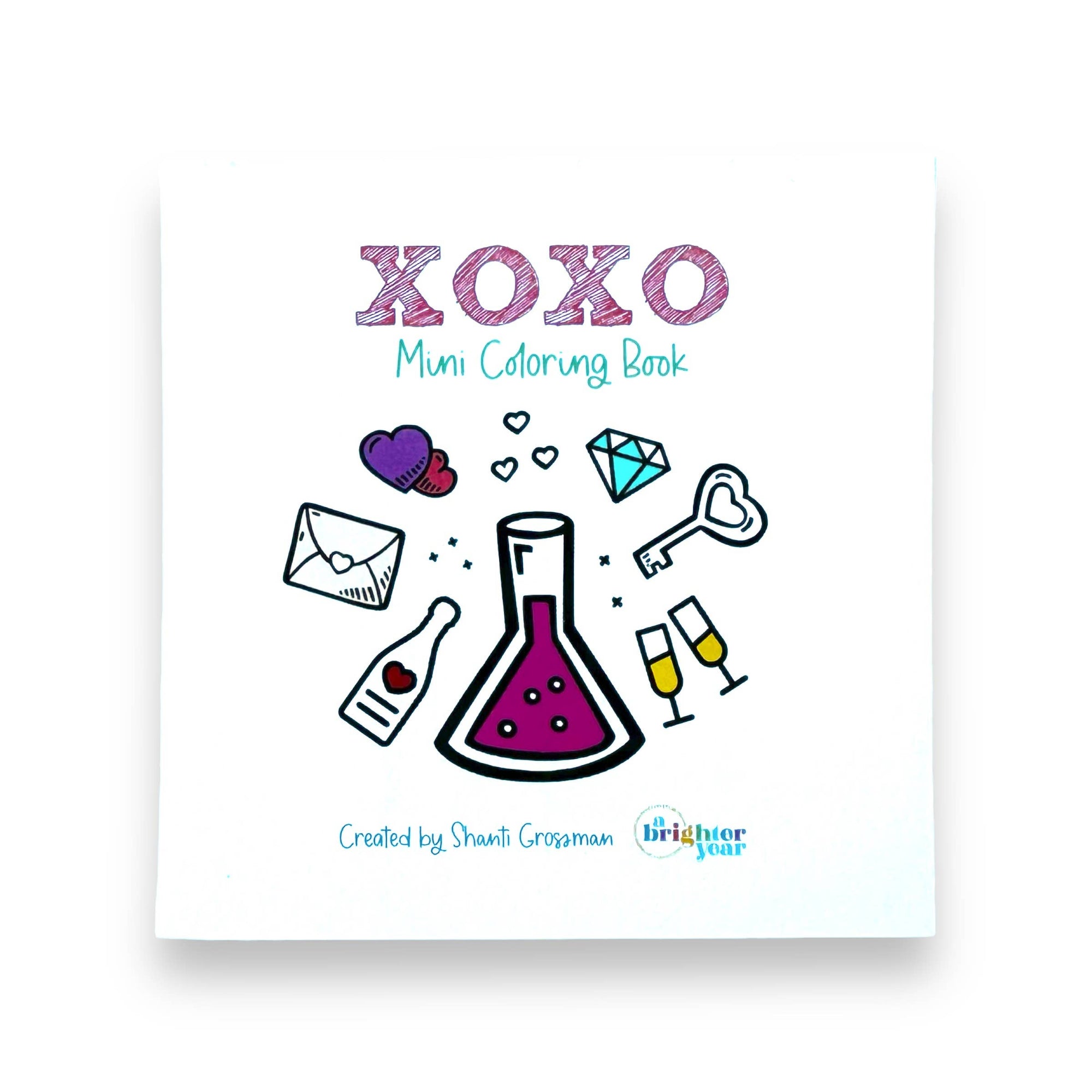 XOXO Mini Coloring Book