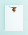 Longhorn Portrait Notepad