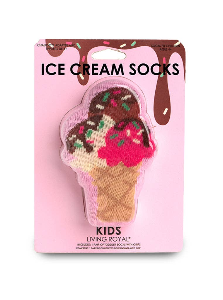 3D Packaged Crew Socks - Kids