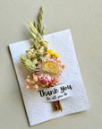 Wildflower Seed Card + Mini Bouquet
