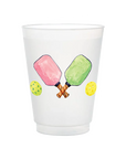 Pickleball Frosted Cups | Set of 6