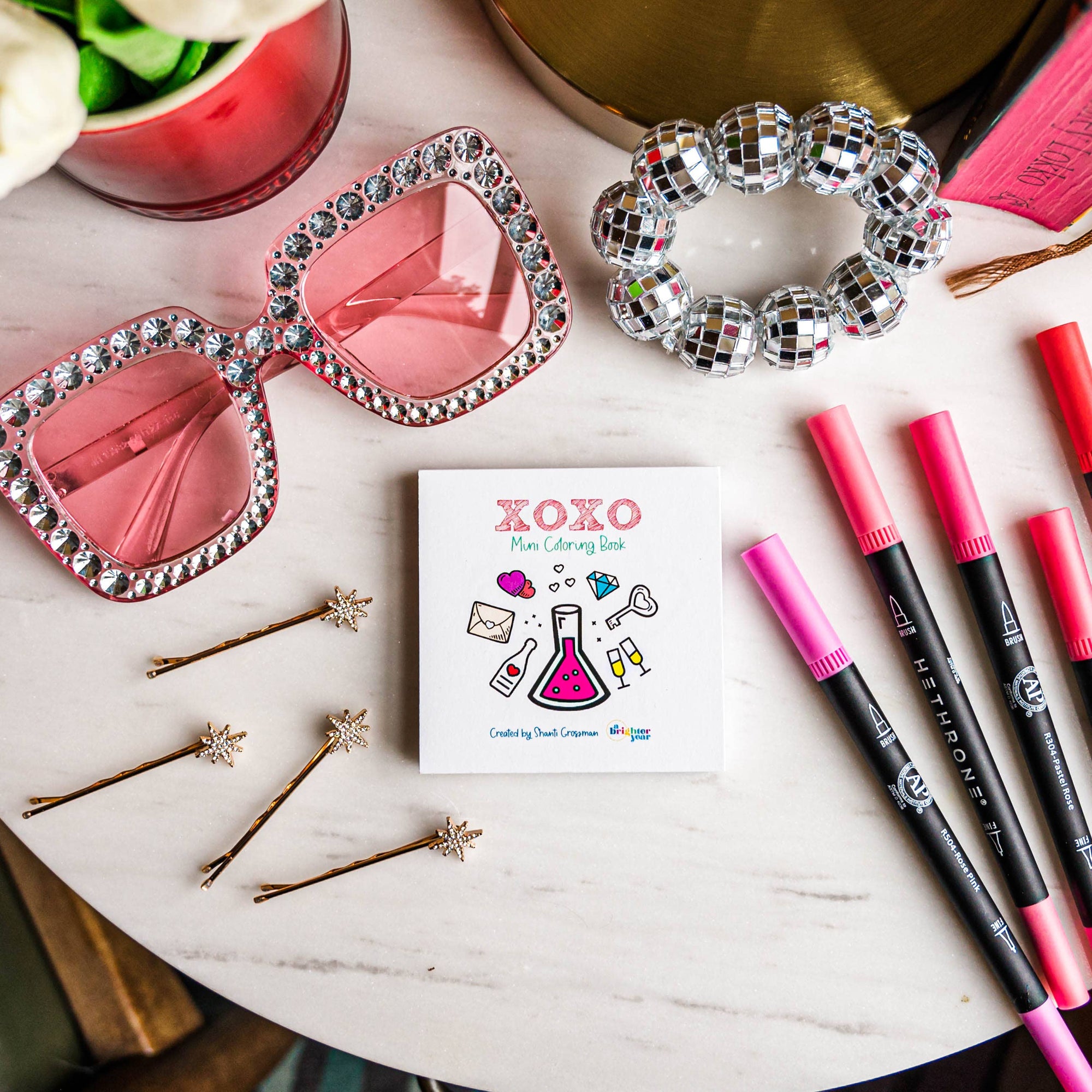XOXO Mini Coloring Book