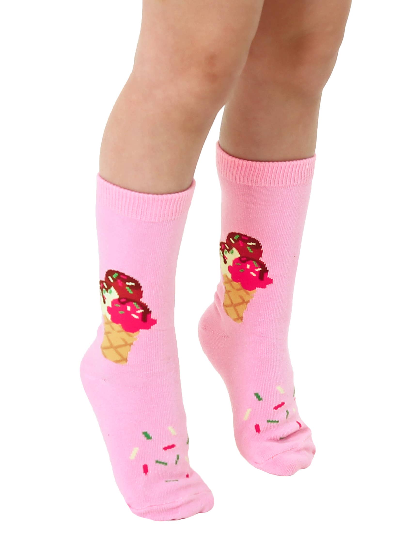 3D Packaged Crew Socks - Kids