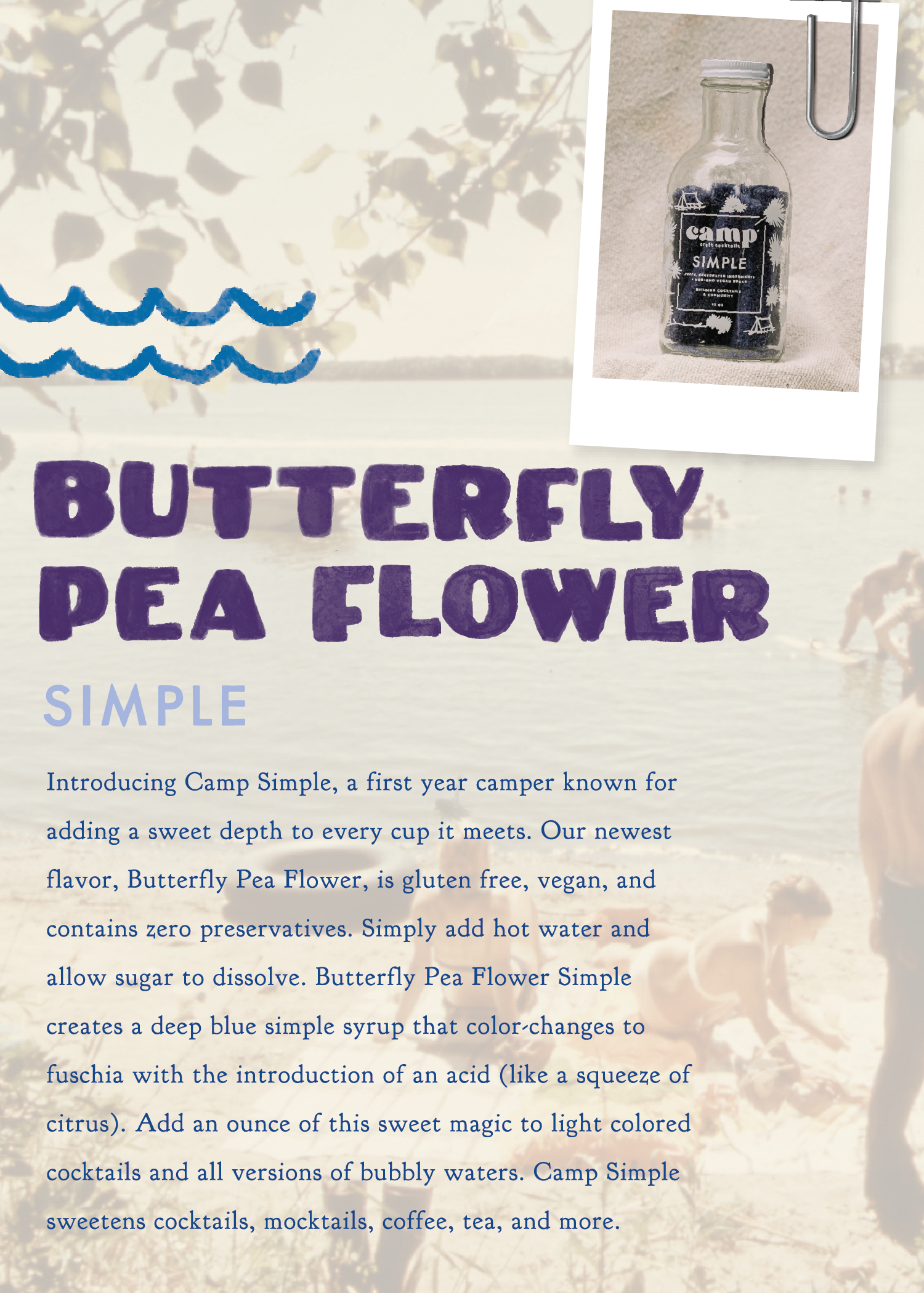 Butterfly Pea Flower Simple